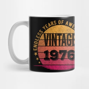 Vintage 1976 46th Birthday Gift Idea 46 Years Old Mug